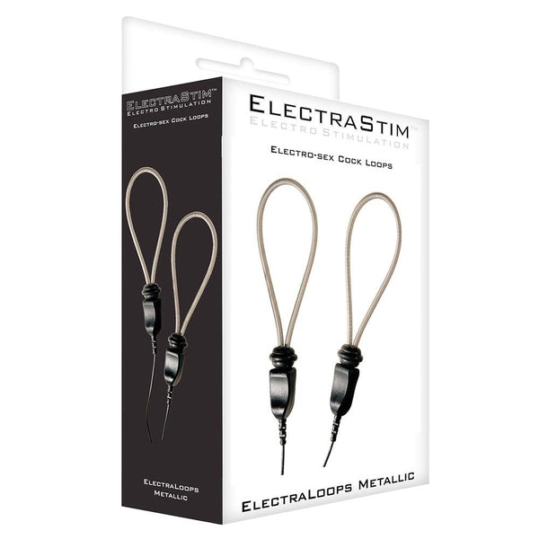 ELECTRASTIM ElectraLoops Metallic Adjustable E-Stim Cock Rings - Extreme Toyz Singapore - https://extremetoyz.com.sg - Sex Toys and Lingerie Online Store - Bondage Gear / Vibrators / Electrosex Toys / Wireless Remote Control Vibes / Sexy Lingerie and Role Play / BDSM / Dungeon Furnitures / Dildos and Strap Ons  / Anal and Prostate Massagers / Anal Douche and Cleaning Aide / Delay Sprays and Gels / Lubricants and more...