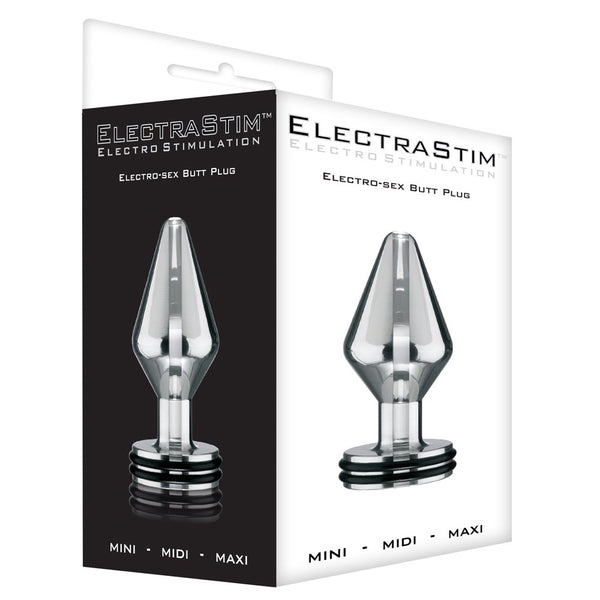 ELECTRASTIM Midi Classic Electro Butt Plug - Medium - Extreme Toyz Singapore - https://extremetoyz.com.sg - Sex Toys and Lingerie Online Store - Bondage Gear / Vibrators / Electrosex Toys / Wireless Remote Control Vibes / Sexy Lingerie and Role Play / BDSM / Dungeon Furnitures / Dildos and Strap Ons  / Anal and Prostate Massagers / Anal Douche and Cleaning Aide / Delay Sprays and Gels / Lubricants and more...