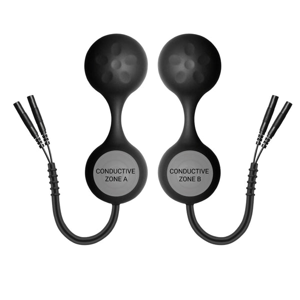 ELECTRASTIM Noir Lula Electro Silicone Kegel Balls - Extreme Toyz Singapore - https://extremetoyz.com.sg - Sex Toys and Lingerie Online Store - Bondage Gear / Vibrators / Electrosex Toys / Wireless Remote Control Vibes / Sexy Lingerie and Role Play / BDSM / Dungeon Furnitures / Dildos and Strap Ons  / Anal and Prostate Massagers / Anal Douche and Cleaning Aide / Delay Sprays and Gels / Lubricants and more...