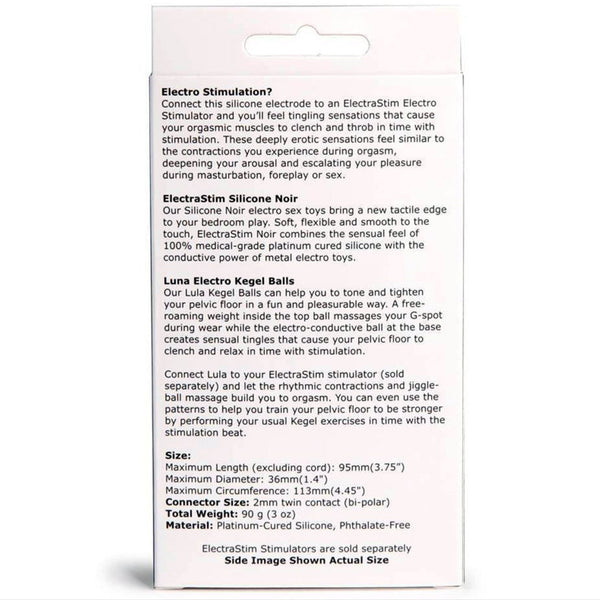 Noir Lula Electro Silicone Kegel Balls