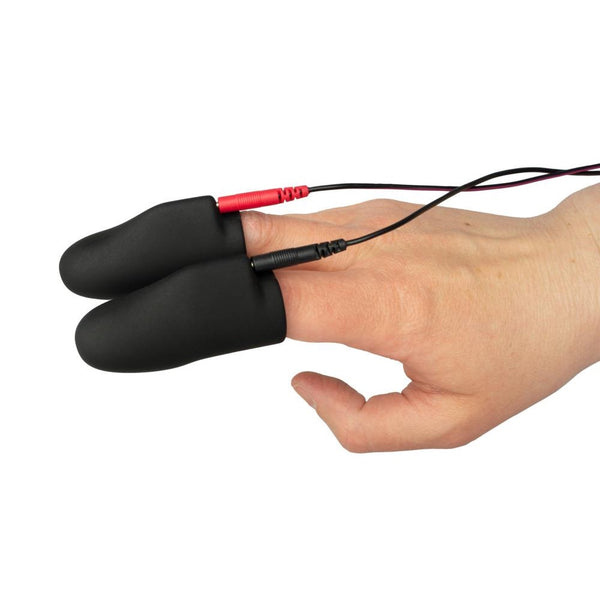 ELECTRASTIM Noir Explorer Electro Silicone Finger Sleeves - Extreme Toyz Singapore - https://extremetoyz.com.sg - Sex Toys and Lingerie Online Store - Bondage Gear / Vibrators / Electrosex Toys / Wireless Remote Control Vibes / Sexy Lingerie and Role Play / BDSM / Dungeon Furnitures / Dildos and Strap Ons  / Anal and Prostate Massagers / Anal Douche and Cleaning Aide / Delay Sprays and Gels / Lubricants and more...