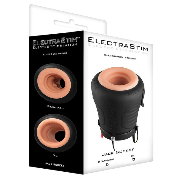 ELECTRASTIM Jack Socket E-Stim Stroker - Standard - Extreme Toyz Singapore - https://extremetoyz.com.sg - Sex Toys and Lingerie Online Store - Bondage Gear / Vibrators / Electrosex Toys / Wireless Remote Control Vibes / Sexy Lingerie and Role Play / BDSM / Dungeon Furnitures / Dildos and Strap Ons  / Anal and Prostate Massagers / Anal Douche and Cleaning Aide / Delay Sprays and Gels / Lubricants and more...