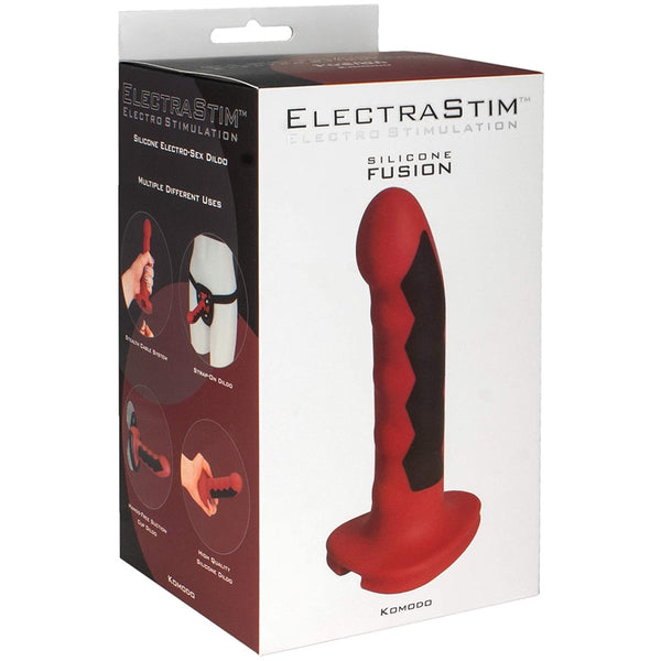 ELECTRASTIM Fusion Komodo Silicone Electro Dildo - Extreme Toyz Singapore - https://extremetoyz.com.sg - Sex Toys and Lingerie Online Store - Bondage Gear / Vibrators / Electrosex Toys / Wireless Remote Control Vibes / Sexy Lingerie and Role Play / BDSM / Dungeon Furnitures / Dildos and Strap Ons  / Anal and Prostate Massagers / Anal Douche and Cleaning Aide / Delay Sprays and Gels / Lubricants and more...