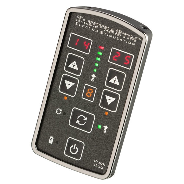 ELECTRASTIM Flick Duo Dual Output Stimulator - EM80-E - Extreme Toyz Singapore - https://extremetoyz.com.sg - Sex Toys and Lingerie Online Store - Bondage Gear / Vibrators / Electrosex Toys / Wireless Remote Control Vibes / Sexy Lingerie and Role Play / BDSM / Dungeon Furnitures / Dildos and Strap Ons  / Anal and Prostate Massagers / Anal Douche and Cleaning Aide / Delay Sprays and Gels / Lubricants and more...