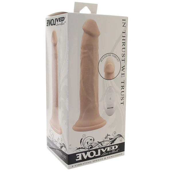 In Thrust We Trust Rechargeable Remote-Control Thrusting Dildo