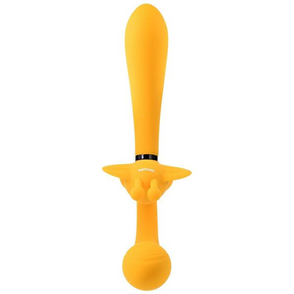 The Monarch 10-Function Rechargeable Multi-Function Strapless Strap-On Vibrator