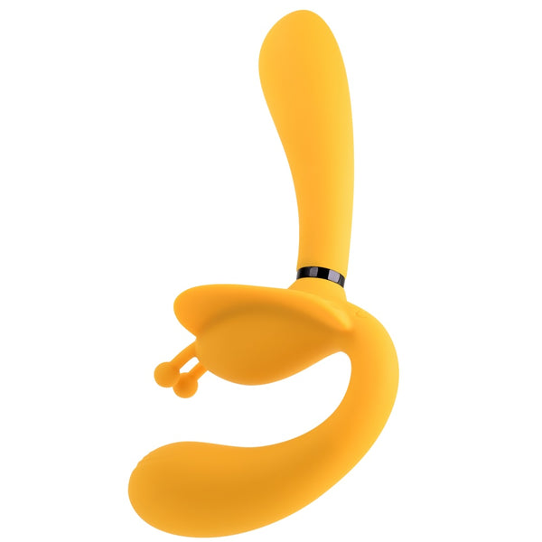 The Monarch 10-Function Rechargeable Multi-Function Strapless Strap-On Vibrator