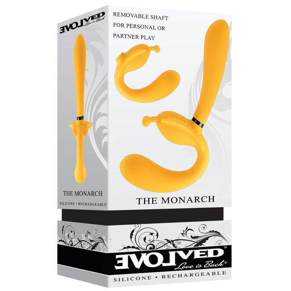 The Monarch 10-Function Rechargeable Multi-Function Strapless Strap-On Vibrator