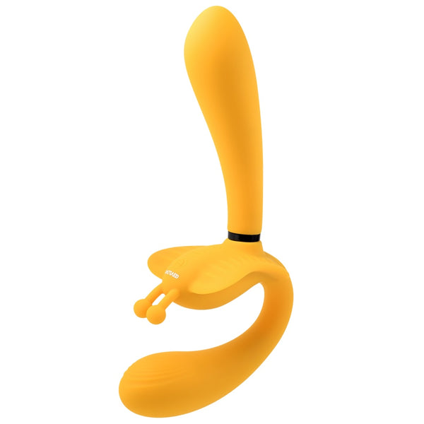 The Monarch 10-Function Rechargeable Multi-Function Strapless Strap-On Vibrator