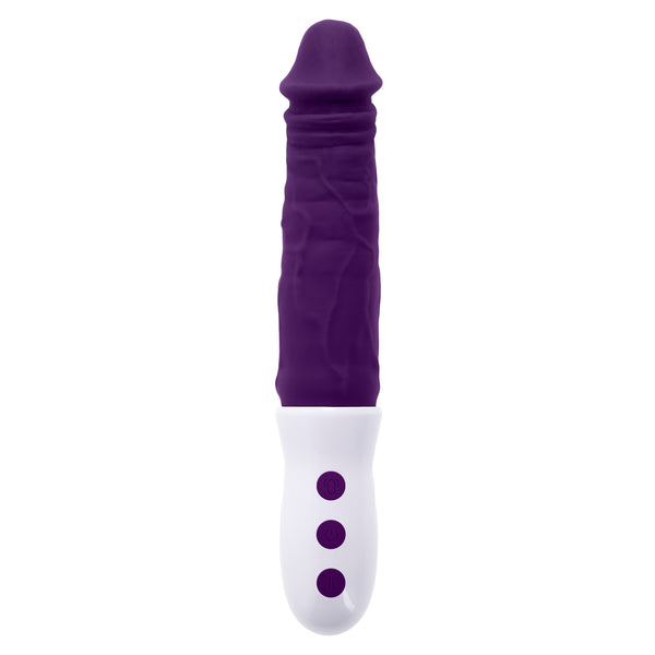 Plum Thrust Rechargeable Thrusting Dildo