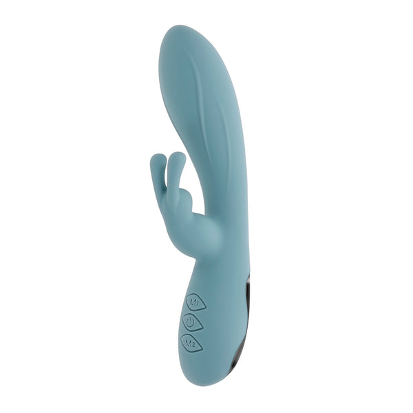 Boss Bunny 10-Function Rechargeable Dual Sensations Rabbit Vibrator