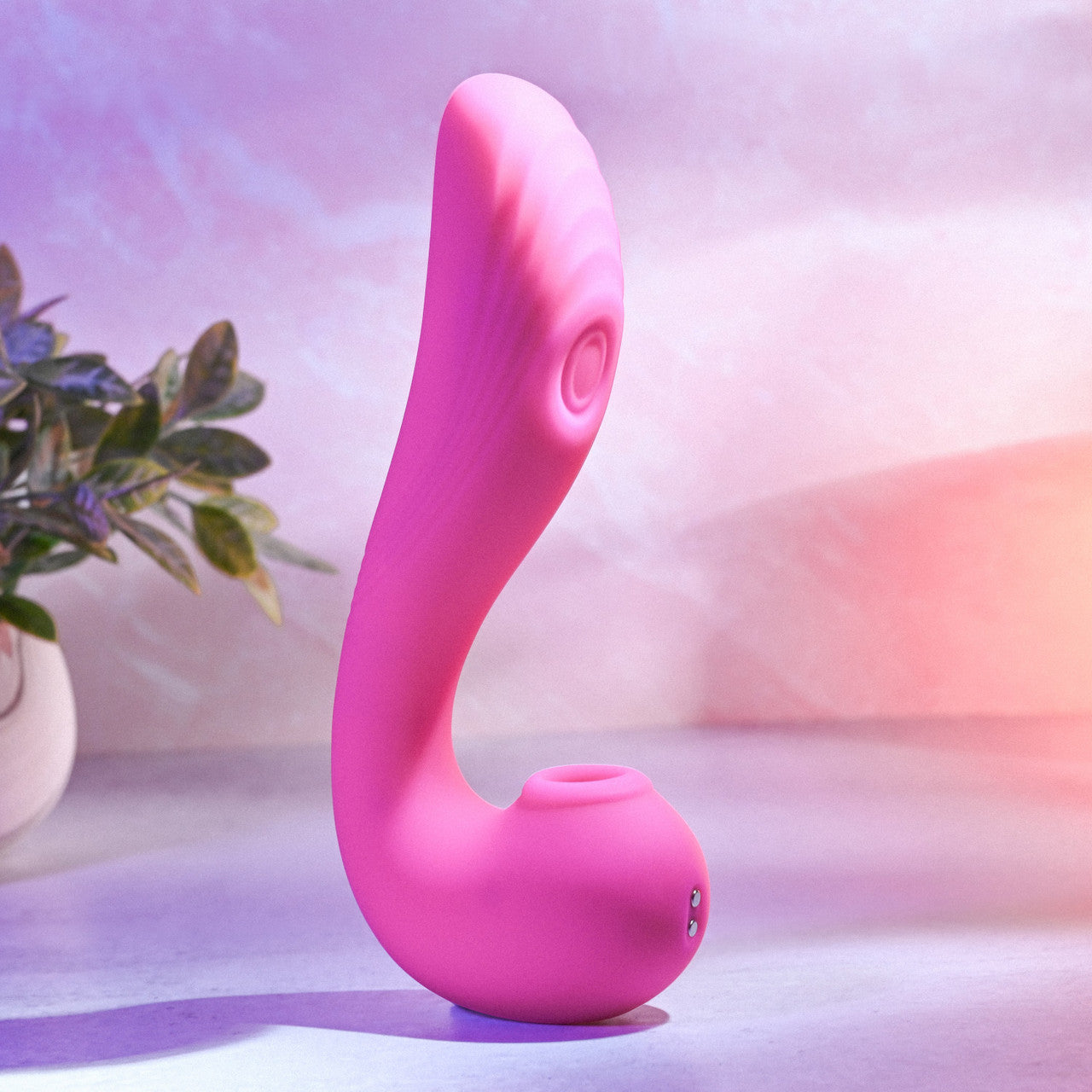 The Note Rechargeable G-Spot Thumping & Clitoral Licking Vibe