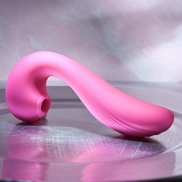 The Note Rechargeable G-Spot Thumping & Clitoral Licking Vibe