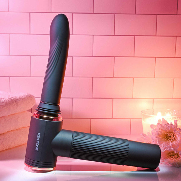 Too Hot to Handle Rechargeable Vibrating Hands-Free Thrusting & Heating Machine