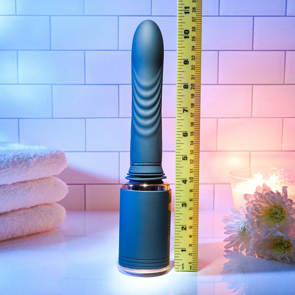 Too Hot to Handle Rechargeable Vibrating Hands-Free Thrusting & Heating Machine