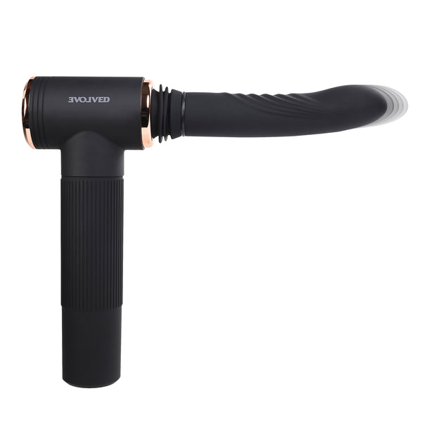 Too Hot to Handle Rechargeable Vibrating Hands-Free Thrusting & Heating Machine