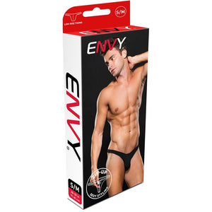 Envy Menswear Low Rise Microfiber Zip Thong - Extreme Toyz Singapore - https://extremetoyz.com.sg - Sex Toys and Lingerie Online Store - Bondage Gear / Vibrators / Electrosex Toys / Wireless Remote Control Vibes / Sexy Lingerie and Role Play / BDSM / Dungeon Furnitures / Dildos and Strap Ons &nbsp;/ Anal and Prostate Massagers / Anal Douche and Cleaning Aide / Delay Sprays and Gels / Lubricants and more...