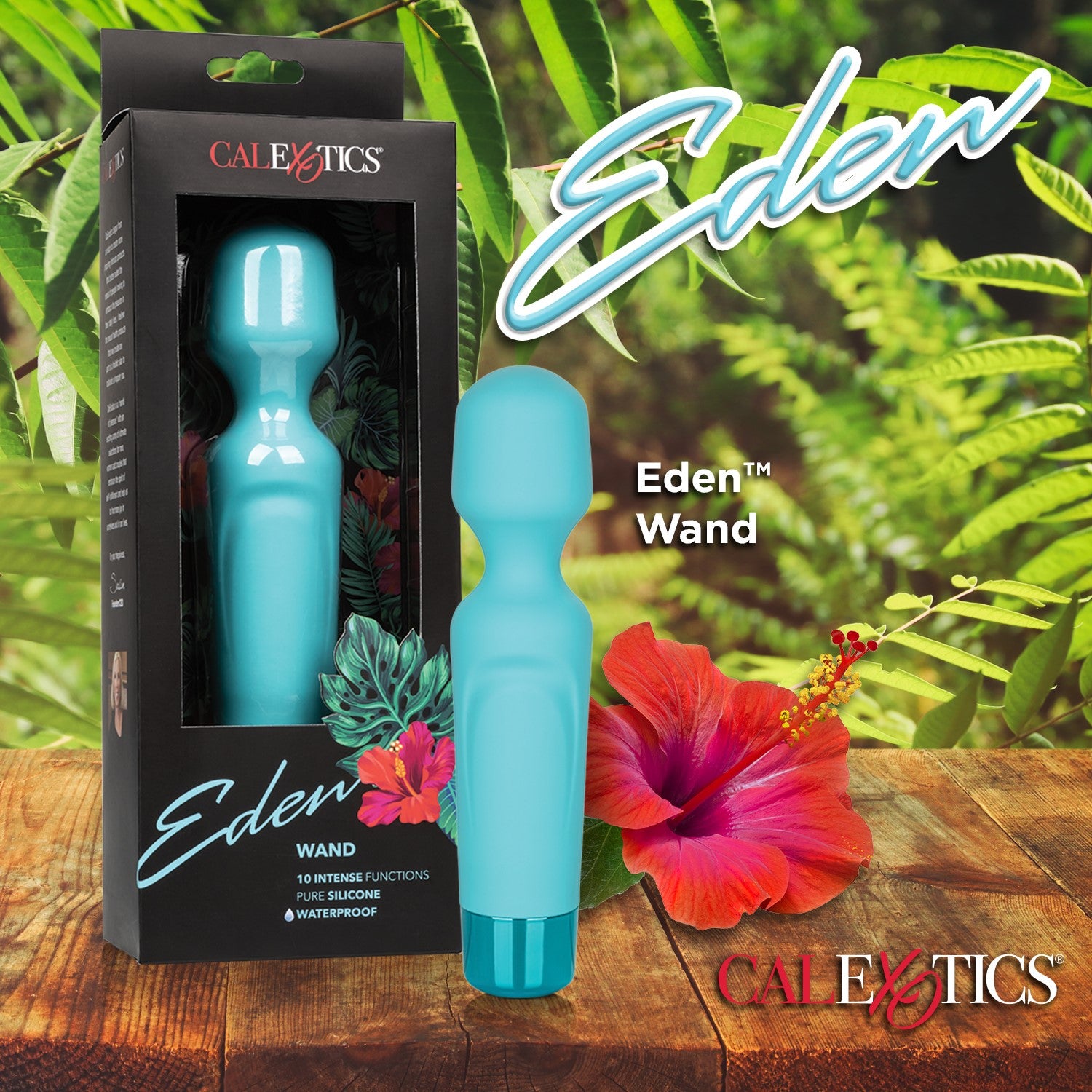 CalExotics Eden Wand 10 Functions Vibrator - Extreme Toyz Singapore - https://extremetoyz.com.sg - Sex Toys and Lingerie Online Store - Bondage Gear / Vibrators / Electrosex Toys / Wireless Remote Control Vibes / Sexy Lingerie and Role Play / BDSM / Dungeon Furnitures / Dildos and Strap Ons &nbsp;/ Anal and Prostate Massagers / Anal Douche and Cleaning Aide / Delay Sprays and Gels / Lubricants and more...