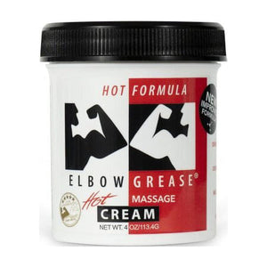 Elbow Grease Hot Formula Cream Quickie 4 oz. - Extreme Toyz Singapore - https://extremetoyz.com.sg - Sex Toys and Lingerie Online Store - Bondage Gear / Vibrators / Electrosex Toys / Wireless Remote Control Vibes / Sexy Lingerie and Role Play / BDSM / Dungeon Furnitures / Dildos and Strap Ons &nbsp;/ Anal and Prostate Massagers / Anal Douche and Cleaning Aide / Delay Sprays and Gels / Lubricants and more...