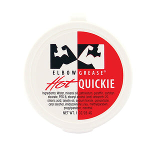 Elbow Grease Hot Formula Cream Quickie 1 oz. - Extreme Toyz Singapore - https://extremetoyz.com.sg - Sex Toys and Lingerie Online Store - Bondage Gear / Vibrators / Electrosex Toys / Wireless Remote Control Vibes / Sexy Lingerie and Role Play / BDSM / Dungeon Furnitures / Dildos and Strap Ons &nbsp;/ Anal and Prostate Massagers / Anal Douche and Cleaning Aide / Delay Sprays and Gels / Lubricants and more...