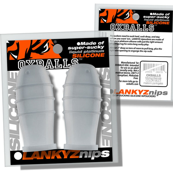 LANKYZ Liquid Platinum Silicone Nip-Suckers