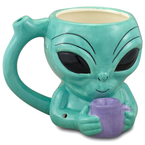 Fashioncraft Alien Pipe Mug - Extreme Toyz Singapore - https://extremetoyz.com.sg - Sex Toys and Lingerie Online Store - Bondage Gear / Vibrators / Electrosex Toys / Wireless Remote Control Vibes / Sexy Lingerie and Role Play / BDSM / Dungeon Furnitures / Dildos and Strap Ons &nbsp;/ Anal and Prostate Massagers / Anal Douche and Cleaning Aide / Delay Sprays and Gels / Lubricants and more...