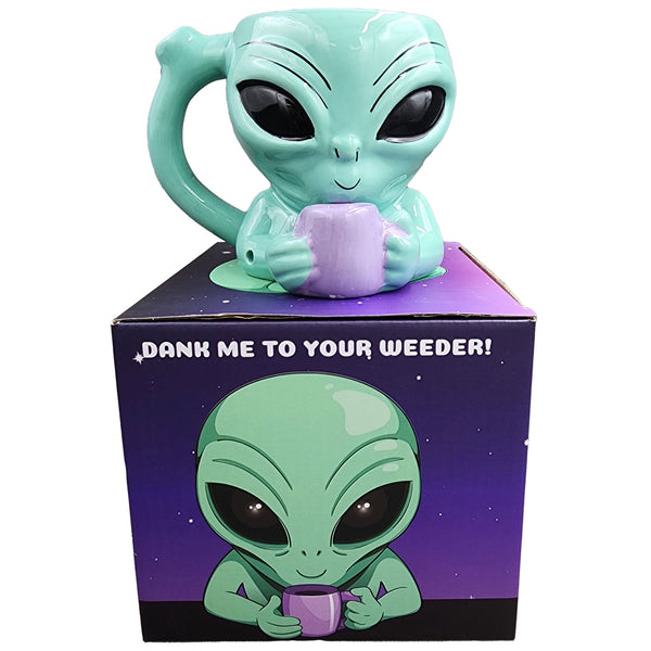 Fashioncraft Alien Pipe Mug - Extreme Toyz Singapore - https://extremetoyz.com.sg - Sex Toys and Lingerie Online Store - Bondage Gear / Vibrators / Electrosex Toys / Wireless Remote Control Vibes / Sexy Lingerie and Role Play / BDSM / Dungeon Furnitures / Dildos and Strap Ons &nbsp;/ Anal and Prostate Massagers / Anal Douche and Cleaning Aide / Delay Sprays and Gels / Lubricants and more...