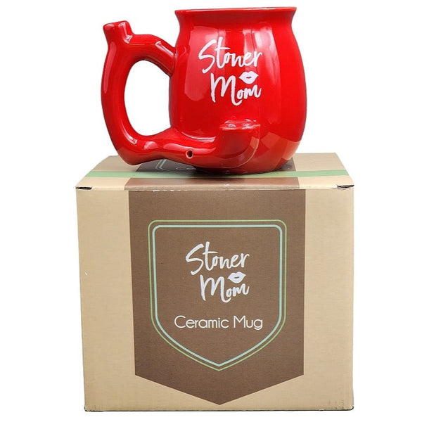 Fashioncraft Stoner Mom Pipe Mug - Extreme Toyz Singapore - https://extremetoyz.com.sg - Sex Toys and Lingerie Online Store - Bondage Gear / Vibrators / Electrosex Toys / Wireless Remote Control Vibes / Sexy Lingerie and Role Play / BDSM / Dungeon Furnitures / Dildos and Strap Ons &nbsp;/ Anal and Prostate Massagers / Anal Douche and Cleaning Aide / Delay Sprays and Gels / Lubricants and more...