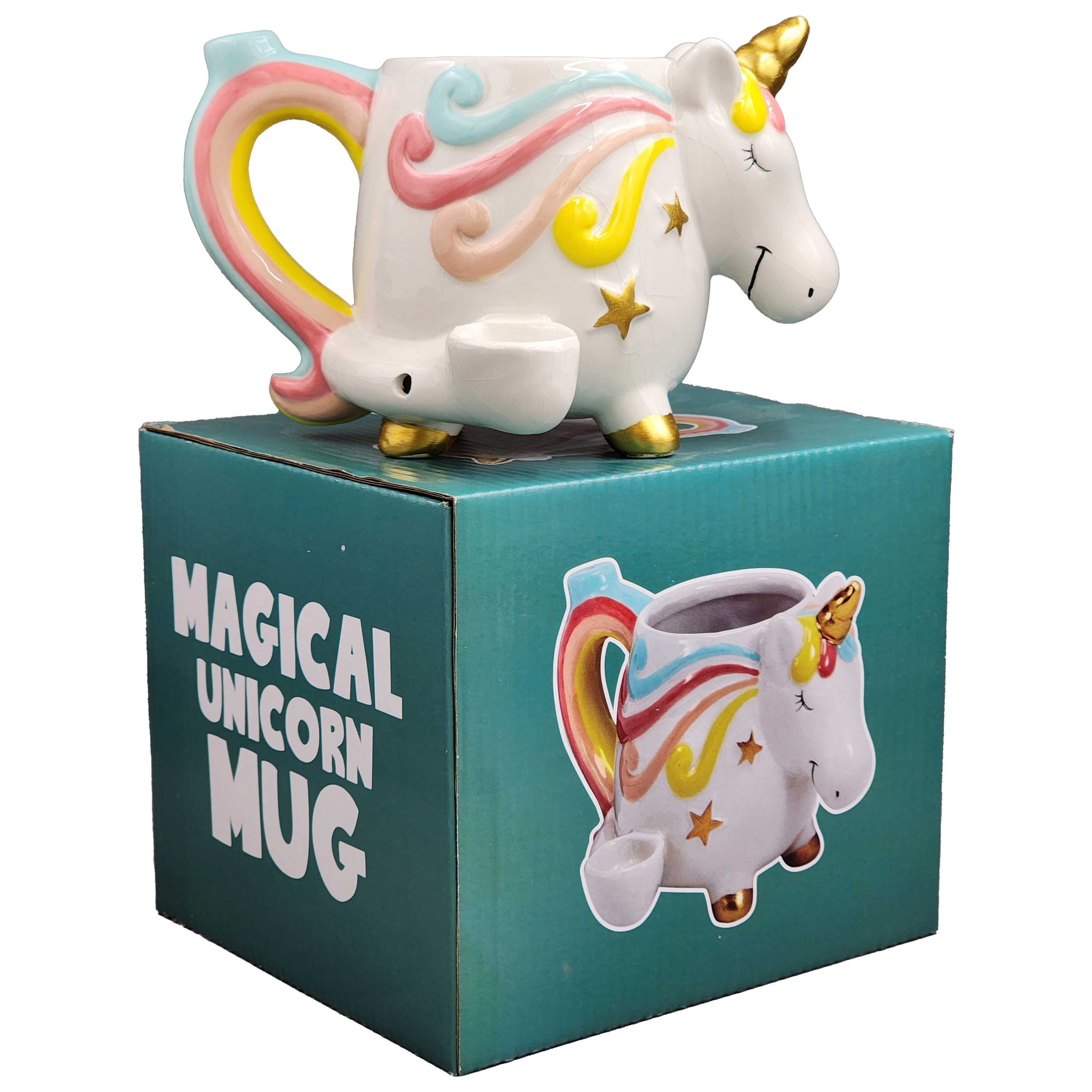 Fashioncraft Unicorn Roast and Toast Pipe Mug - Extreme Toyz Singapore - https://extremetoyz.com.sg - Sex Toys and Lingerie Online Store - Bondage Gear / Vibrators / Electrosex Toys / Wireless Remote Control Vibes / Sexy Lingerie and Role Play / BDSM / Dungeon Furnitures / Dildos and Strap Ons &nbsp;/ Anal and Prostate Massagers / Anal Douche and Cleaning Aide / Delay Sprays and Gels / Lubricants and more...