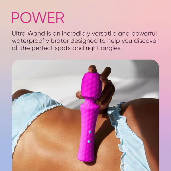 Femmefunn Ultra Wand - Pink - Extreme Toyz Singapore - https://extremetoyz.com.sg - Sex Toys and Lingerie Online Store - Bondage Gear / Vibrators / Electrosex Toys / Wireless Remote Control Vibes / Sexy Lingerie and Role Play / BDSM / Dungeon Furnitures / Dildos and Strap Ons &nbsp;/ Anal and Prostate Massagers / Anal Douche and Cleaning Aide / Delay Sprays and Gels / Lubricants and more...