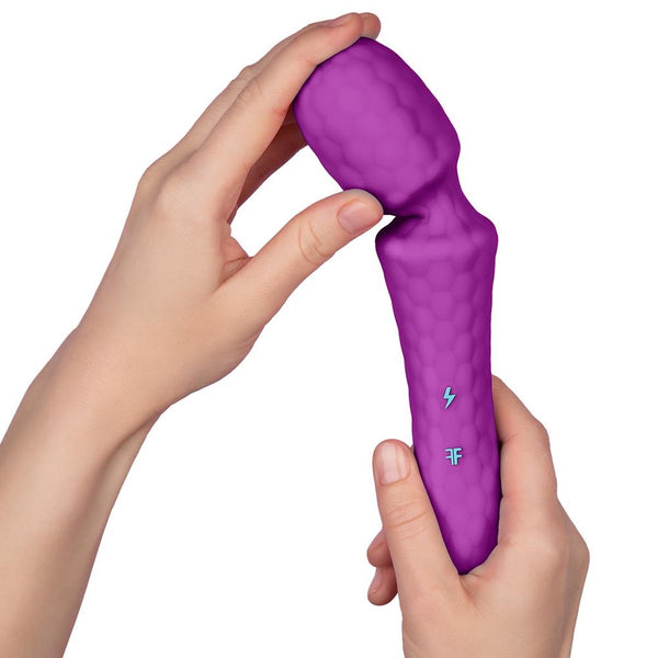 Femmefunn Ultra Wand - Purple - Extreme Toyz Singapore - https://extremetoyz.com.sg - Sex Toys and Lingerie Online Store - Bondage Gear / Vibrators / Electrosex Toys / Wireless Remote Control Vibes / Sexy Lingerie and Role Play / BDSM / Dungeon Furnitures / Dildos and Strap Ons &nbsp;/ Anal and Prostate Massagers / Anal Douche and Cleaning Aide / Delay Sprays and Gels / Lubricants and more...