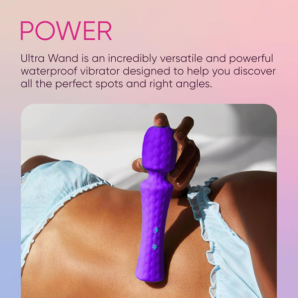 Femmefunn Ultra Wand - Purple - Extreme Toyz Singapore - https://extremetoyz.com.sg - Sex Toys and Lingerie Online Store - Bondage Gear / Vibrators / Electrosex Toys / Wireless Remote Control Vibes / Sexy Lingerie and Role Play / BDSM / Dungeon Furnitures / Dildos and Strap Ons &nbsp;/ Anal and Prostate Massagers / Anal Douche and Cleaning Aide / Delay Sprays and Gels / Lubricants and more...