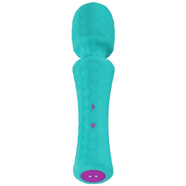 Femmefunn Ultra Wand - Turquoise - Extreme Toyz Singapore - https://extremetoyz.com.sg - Sex Toys and Lingerie Online Store - Bondage Gear / Vibrators / Electrosex Toys / Wireless Remote Control Vibes / Sexy Lingerie and Role Play / BDSM / Dungeon Furnitures / Dildos and Strap Ons &nbsp;/ Anal and Prostate Massagers / Anal Douche and Cleaning Aide / Delay Sprays and Gels / Lubricants and more...