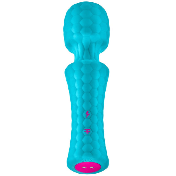 Femmefunn Ultra Wand Mini - Turquoise - Extreme Toyz Singapore - https://extremetoyz.com.sg - Sex Toys and Lingerie Online Store - Bondage Gear / Vibrators / Electrosex Toys / Wireless Remote Control Vibes / Sexy Lingerie and Role Play / BDSM / Dungeon Furnitures / Dildos and Strap Ons &nbsp;/ Anal and Prostate Massagers / Anal Douche and Cleaning Aide / Delay Sprays and Gels / Lubricants and more...