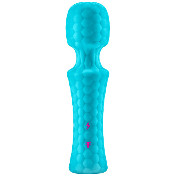 Femmefunn Ultra Wand Mini - Turquoise - Extreme Toyz Singapore - https://extremetoyz.com.sg - Sex Toys and Lingerie Online Store - Bondage Gear / Vibrators / Electrosex Toys / Wireless Remote Control Vibes / Sexy Lingerie and Role Play / BDSM / Dungeon Furnitures / Dildos and Strap Ons &nbsp;/ Anal and Prostate Massagers / Anal Douche and Cleaning Aide / Delay Sprays and Gels / Lubricants and more...