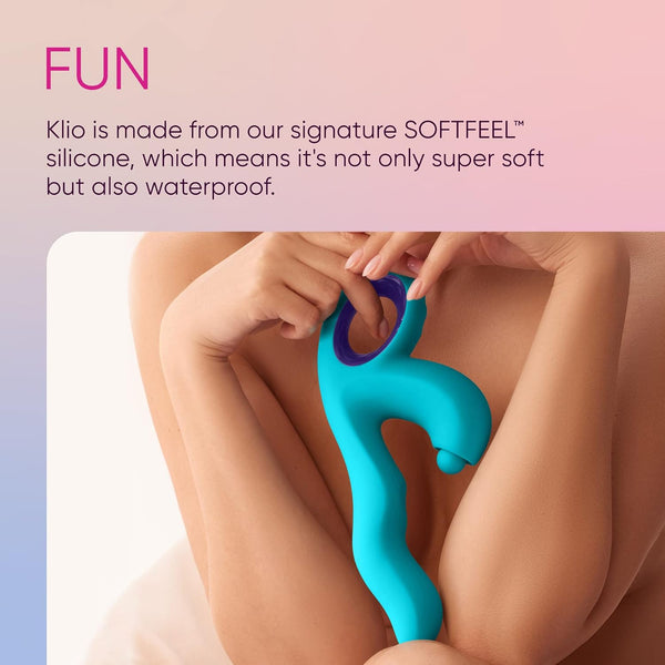 Femmefunn Klio Triple Action Thumping Rabbit Vibrator - Extreme Toyz Singapore - https://extremetoyz.com.sg - Sex Toys and Lingerie Online Store - Bondage Gear / Vibrators / Electrosex Toys / Wireless Remote Control Vibes / Sexy Lingerie and Role Play / BDSM / Dungeon Furnitures / Dildos and Strap Ons &nbsp;/ Anal and Prostate Massagers / Anal Douche and Cleaning Aide / Delay Sprays and Gels / Lubricants and more...