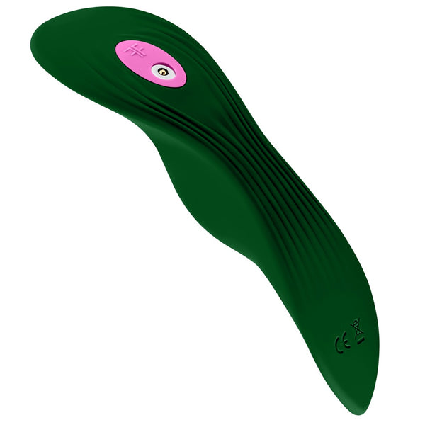 Femmefunn Unda Remote Wearable Panty Vibrator - Dark Green - Extreme Toyz Singapore - https://extremetoyz.com.sg - Sex Toys and Lingerie Online Store - Bondage Gear / Vibrators / Electrosex Toys / Wireless Remote Control Vibes / Sexy Lingerie and Role Play / BDSM / Dungeon Furnitures / Dildos and Strap Ons &nbsp;/ Anal and Prostate Massagers / Anal Douche and Cleaning Aide / Delay Sprays and Gels / Lubricants and more...