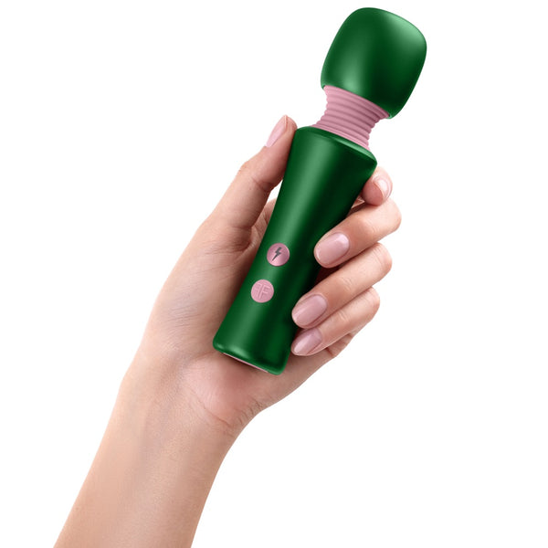 Femmefunn Bougie Wand Heat Retaining Mini Vibrator - Dark Green - Extreme Toyz Singapore - https://extremetoyz.com.sg - Sex Toys and Lingerie Online Store - Bondage Gear / Vibrators / Electrosex Toys / Wireless Remote Control Vibes / Sexy Lingerie and Role Play / BDSM / Dungeon Furnitures / Dildos and Strap Ons &nbsp;/ Anal and Prostate Massagers / Anal Douche and Cleaning Aide / Delay Sprays and Gels / Lubricants and more...