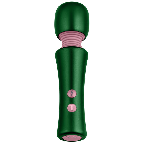 Femmefunn Bougie Wand Heat Retaining Mini Vibrator - Dark Green - Extreme Toyz Singapore - https://extremetoyz.com.sg - Sex Toys and Lingerie Online Store - Bondage Gear / Vibrators / Electrosex Toys / Wireless Remote Control Vibes / Sexy Lingerie and Role Play / BDSM / Dungeon Furnitures / Dildos and Strap Ons &nbsp;/ Anal and Prostate Massagers / Anal Douche and Cleaning Aide / Delay Sprays and Gels / Lubricants and more...