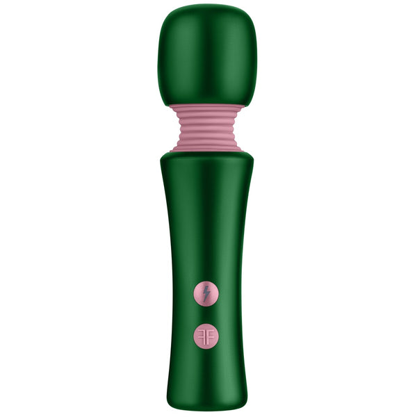 Femmefunn Bougie Wand Heat Retaining Mini Vibrator - Dark Green - Extreme Toyz Singapore - https://extremetoyz.com.sg - Sex Toys and Lingerie Online Store - Bondage Gear / Vibrators / Electrosex Toys / Wireless Remote Control Vibes / Sexy Lingerie and Role Play / BDSM / Dungeon Furnitures / Dildos and Strap Ons &nbsp;/ Anal and Prostate Massagers / Anal Douche and Cleaning Aide / Delay Sprays and Gels / Lubricants and more...