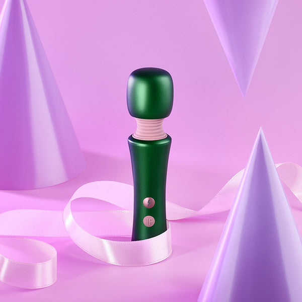 Femmefunn Bougie Wand Heat Retaining Mini Vibrator - Dark Green - Extreme Toyz Singapore - https://extremetoyz.com.sg - Sex Toys and Lingerie Online Store - Bondage Gear / Vibrators / Electrosex Toys / Wireless Remote Control Vibes / Sexy Lingerie and Role Play / BDSM / Dungeon Furnitures / Dildos and Strap Ons &nbsp;/ Anal and Prostate Massagers / Anal Douche and Cleaning Aide / Delay Sprays and Gels / Lubricants and more...