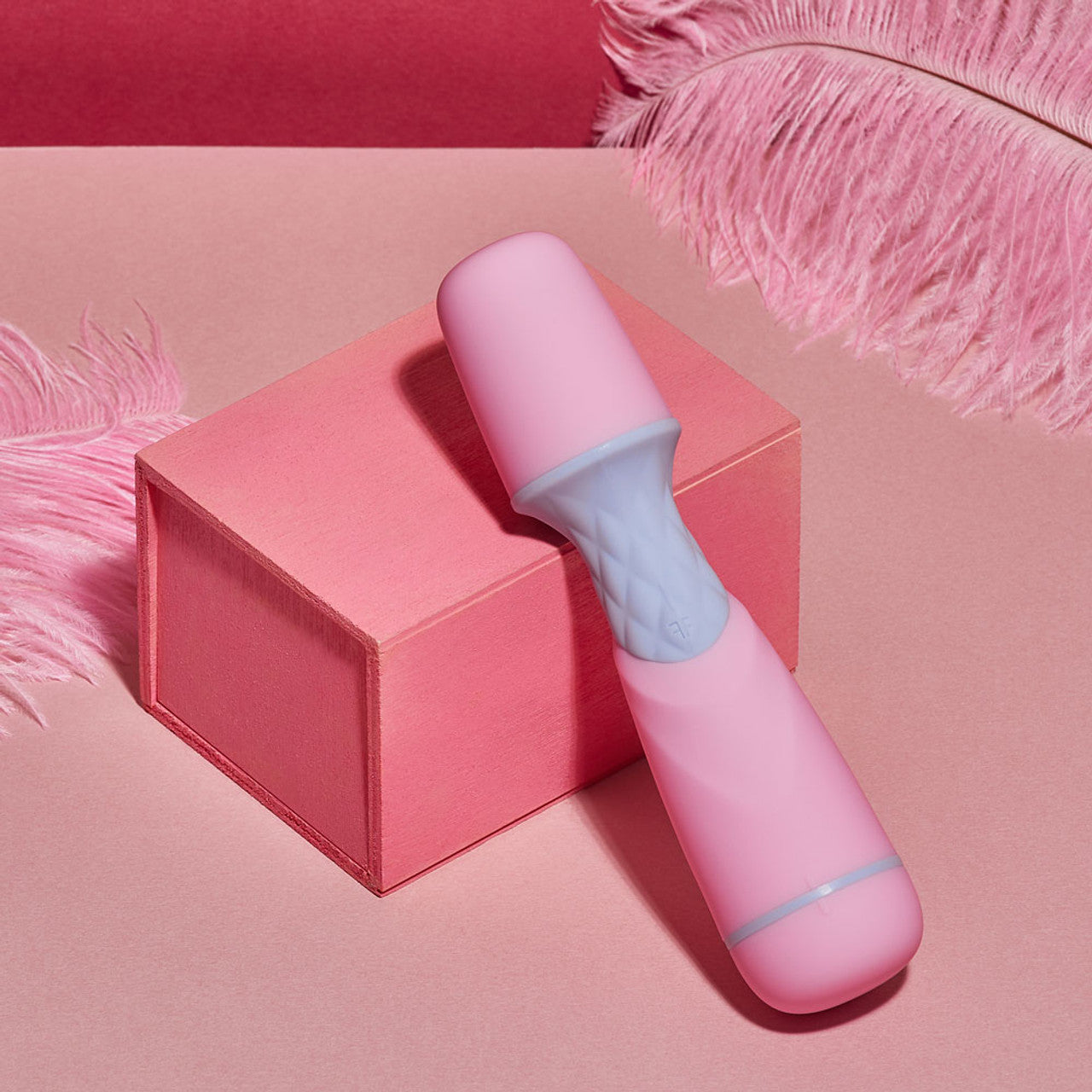 Femmefunn ffix Wand Battery-Operated Mini Vibrator - Light Pink - Extreme Toyz Singapore - https://extremetoyz.com.sg - Sex Toys and Lingerie Online Store - Bondage Gear / Vibrators / Electrosex Toys / Wireless Remote Control Vibes / Sexy Lingerie and Role Play / BDSM / Dungeon Furnitures / Dildos and Strap Ons &nbsp;/ Anal and Prostate Massagers / Anal Douche and Cleaning Aide / Delay Sprays and Gels / Lubricants and more...