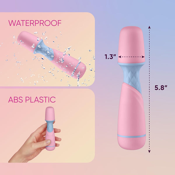 Femmefunn ffix Wand Battery-Operated Mini Vibrator - Light Pink - Extreme Toyz Singapore - https://extremetoyz.com.sg - Sex Toys and Lingerie Online Store - Bondage Gear / Vibrators / Electrosex Toys / Wireless Remote Control Vibes / Sexy Lingerie and Role Play / BDSM / Dungeon Furnitures / Dildos and Strap Ons &nbsp;/ Anal and Prostate Massagers / Anal Douche and Cleaning Aide / Delay Sprays and Gels / Lubricants and more...