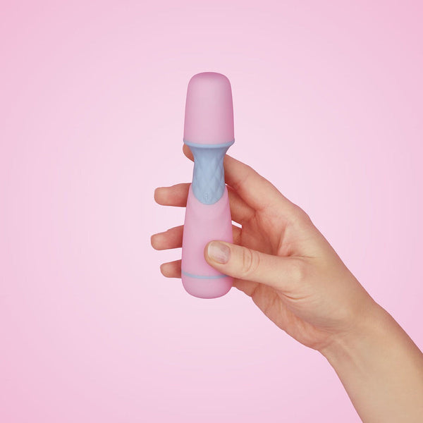 Femmefunn ffix Wand Battery-Operated Mini Vibrator - Light Pink - Extreme Toyz Singapore - https://extremetoyz.com.sg - Sex Toys and Lingerie Online Store - Bondage Gear / Vibrators / Electrosex Toys / Wireless Remote Control Vibes / Sexy Lingerie and Role Play / BDSM / Dungeon Furnitures / Dildos and Strap Ons &nbsp;/ Anal and Prostate Massagers / Anal Douche and Cleaning Aide / Delay Sprays and Gels / Lubricants and more...