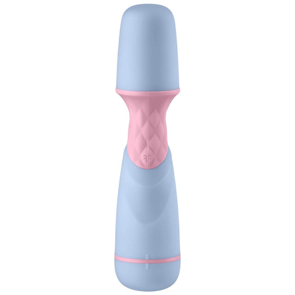Femmefunn ffix Wand Battery-Operated Mini Vibrator - Light Blue - Extreme Toyz Singapore - https://extremetoyz.com.sg - Sex Toys and Lingerie Online Store - Bondage Gear / Vibrators / Electrosex Toys / Wireless Remote Control Vibes / Sexy Lingerie and Role Play / BDSM / Dungeon Furnitures / Dildos and Strap Ons &nbsp;/ Anal and Prostate Massagers / Anal Douche and Cleaning Aide / Delay Sprays and Gels / Lubricants and more...