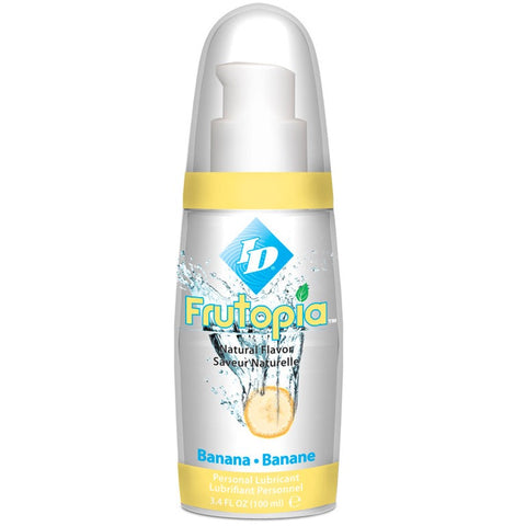 ID Lubricants FRUTOPIA Banana Natural Flavor Lubricant - 100ml - Extreme Toyz Singapore - https://extremetoyz.com.sg - Sex Toys and Lingerie Online Store - Bondage Gear / Vibrators / Electrosex Toys / Wireless Remote Control Vibes / Sexy Lingerie and Role Play / BDSM / Dungeon Furnitures / Dildos and Strap Ons  / Anal and Prostate Massagers / Anal Douche and Cleaning Aide / Delay Sprays and Gels / Lubricants and more...