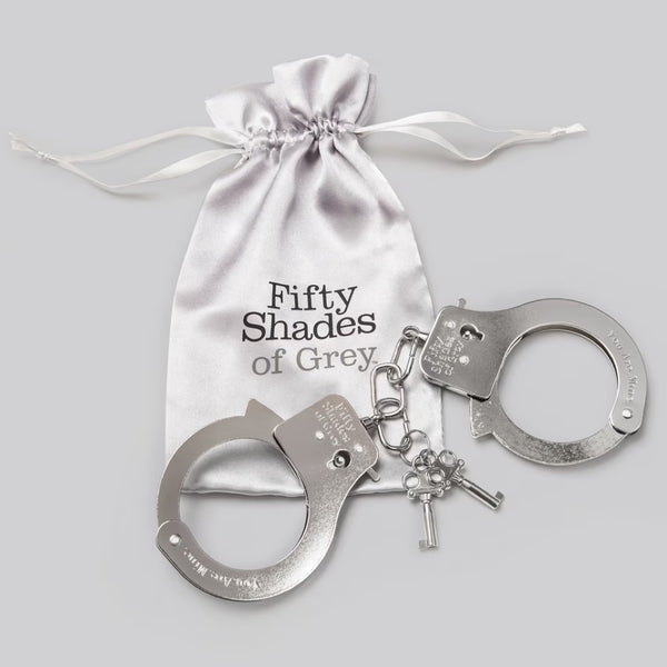 Fifty Shades of Grey Collection: You. Are. Mine. Metal Handcuffs