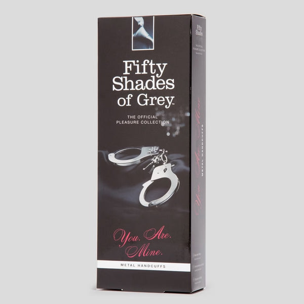 Fifty Shades of Grey Collection: You. Are. Mine. Metal Handcuffs