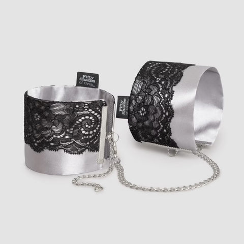 Play Nice Collection: Satin and Lace Wrist Cuffs