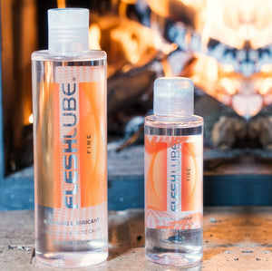 Fleshlube Fire Warming Lubricant 4 oz.